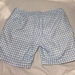 Callaway  Plaid White Blue Golf Shorts Size 8 Photo 5