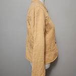 Christopher & Banks Yellow Jaquard Cotton Blend Blazer Size Small Photo 2