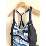 Nike  Tankini top sz Large Swim Support Lined NWT RV $52 bathing suit separate Photo 1