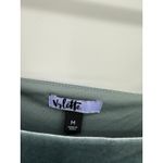 Vylette Womens Blue Velvet Mini Dress Size M Holiday Babydoll Puff Whimsigoth Size M Photo 5