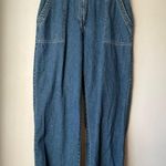 Marsh Landing Vintage 90s Denim Loose Straight Leg Utility Pocket Jeans 12 Photo 0