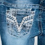 Vigoss Women's  Ripped‎ Distressed Skinny Jeans Dk Wash Denim Embellished Pockets Photo 5