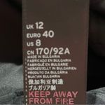 Topshop  Dress Size 8 Gold HOCO Mini Party Sleeveless Fit Flare Cocktail Dressy Photo 11