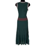 Beulah  V-Neck Knit Crinkle Dress Photo 13