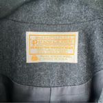 Pendleton  Gray Vintage Pure Virgin Wool Skirt suit with lining- Vintage Size  10 Photo 2