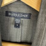 Eileen Fisher  Linen Blend Open Front Drape Cardigan Jacket‎ Size S Olive Green Photo 6