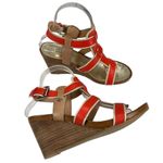 Tommy Hilfiger  Women’s Leather Gladiator Wedge Sandals Photo 6