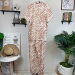 n:philanthropy  Niami Top & Jogger Camel Animal Smudge Photo 5