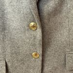 J.Crew Womens Size 4 Gray Mercantile Wool Boyfriend Jacket Academia Business Photo 1