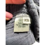 Stark X Charcoal Grey 100% Cotton Blouse Size XS Dolman Sleeve Bubble Top #D13 Photo 7