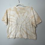 Daydreamer  Rolling Stones Rebel Tie Dye Cropped Graphic Tee Size Medium Photo 5