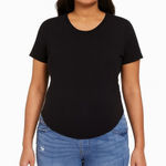 Time and Tru Maternity Bermuda Shorts with Full Panel Photo 0