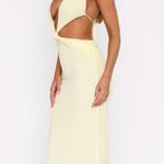 White Fox Butter Yellow Dress Photo 0