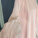 Pink Chiffon 3 Piece Formal Pant Suit Set Mother of the Bride Size 26W **READ Photo 14