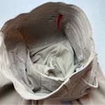 Spanx  Tan Khaki Wide Leg Womens Size Medium Button-Detail Pants Pull-On *FLAW Photo 11