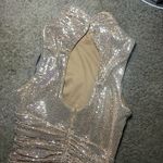 Vince Camuto Size 4 Gold  Going Out Party Dress Photo 3