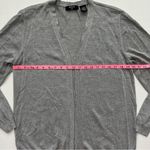 Verve Ami  Women’s Silver Open Front Cardigan Size L Photo 10