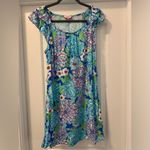 Lilly Pulitzer Maya Worth Cap Sleeve Dress Size Medium Photo 1
