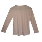 NWT J. Crew Women's XS Pink Sequin Long Sleeve Top Crewneck Casual Blouse Photo 5