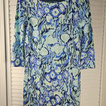 Lilly Pulitzer  Womens Indigo‎ Sunset Marlowe Dress Small Photo 0