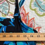 Caribbean Joe  Island Supply Co. women’s size 16 floral swim top tankini padded Photo 5