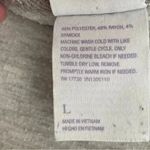 Stars Above Soft Fleece Gray Heathered Crewneck Pullover Long Sleeves Top SZ L Photo 3