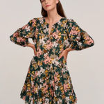 Velvet Tees Velvet | Anthropology Keelin 100% Cotton Mini Floral‎ Sundress Dress in Daffodil Photo 0