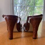 Isaac Mizrahi Croc Heels Size 8.5 Photo 3