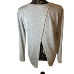 RD Style  Gray Heather Long‎ Sleeve Drape Back Size Medium Photo 2