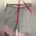 Free People Movement All or Nothing Patchwork Sweatpants Gray Pink Olive Navy L Size L Photo 8