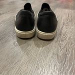 Ecco  Black Leather Woven Slip On Shoes Women’s Size 40 Photo 4