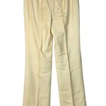 Ann Taylor  Petite Pale Yellow Wide Leg Dress Pants 2P Photo 1