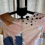 Mink pink patterned shift dress size XS Photo 3