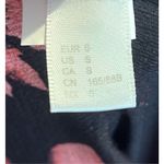 Forever 21 Black Maxi Skirt Orange Sunflower Florals Small Photo 7