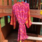 Rose + Olive  Kimono / Duster / Robe / Swim Coverup M Photo 5