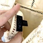 NBD  Revolve Cream Only Yours Lace Asymmetrical Strappy Back Mini Dress XS Photo 3