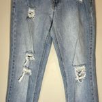 KanCan Light Wash Distressed Mom Jean Size 7 / 27 Blue Photo 7