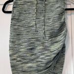 Simkhai Lucien Mini Skirt Women Basil Space Dye Rayon Comfort Drawstring Size XS Green Photo 8