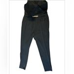 Torrid Women's 1 Black Sleeveless V Neck Gold Trim Classic Dressy Jumpsuit NWT Photo 10