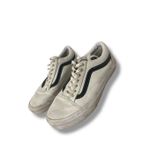 Vans Old Skool Pebbled Leather Lace Up Sneakers men’s 6 women's 7.5 Skate Casual Photo 1