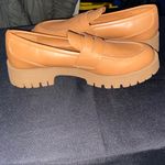 Madden Girl WO size 11 Caramel Faux Leather Slip On Loafers EUC clean Photo 3