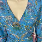 Topshop Magical Leopard Print Wrap Blouse Photo 2