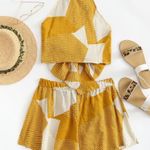 SheIn Yellow Two-Piece Set Photo 0