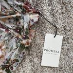 VICI Floral Mesh Mock Neck Top Photo 3