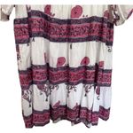 Victoria Dunn Boho Cottagecore Floral White Tunic Dress Size Small NWT Photo 2