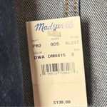 Madewell  Double Breasted Denim Blazer Jacket Blue Wash Sz S NWT Photo 3