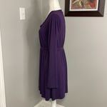 Soma  Live Lounge Wear Purple Knee Length Dress Nightshirt Gown Size Medium Photo 2