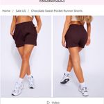 Pretty Little Thing  Chocolate Sweatshorts Photo 1
