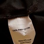 AYR Womens  Black V Neck Short Sleeve Pullover T Shirt M Photo 5