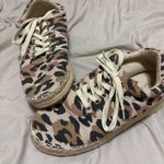 Cheetah print canvas shoes Multiple Size 7 Photo 2